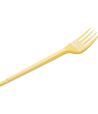 Вилка одноразовая 165 мм, желт., ПС, 12 шт/упак "МИСТЕРИЯ" 1 080 шт/кор РОССИЯ