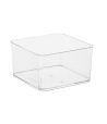Контейнер 350 мл 1-секц. 97х97х55 мм, без крышки, прозр., ПС, 156 шт/кор 13 шт/упак РОССИЯ 5090П