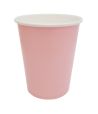 Бумажный стакан для холодного и горячего, 350 мл, пудра, картон