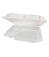 Контейнер для суши 3-секц. 235х172х65 мм, неразъем. крышка, прозр., ПЭТ, 360 шт/кор "Протэк" 360 шт/упак РОССИЯ ПР-К-30С3 (ИП) "А"/ИП-30С суши