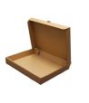Коробка для пиццы 330х330х40 мм, крафт, микрогофрокарт.Т-22/Т-12 Е, 50 шт/кор 50 шт/упак РОССИЯ