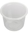 Контейнер 500 мл 1-секц. d115хh82,6 мм, без крышки, прозр., ПП, 50 шт/упак "ПолиЭр" 500 шт/кор РОССИЯ К-115-500 прозр.
